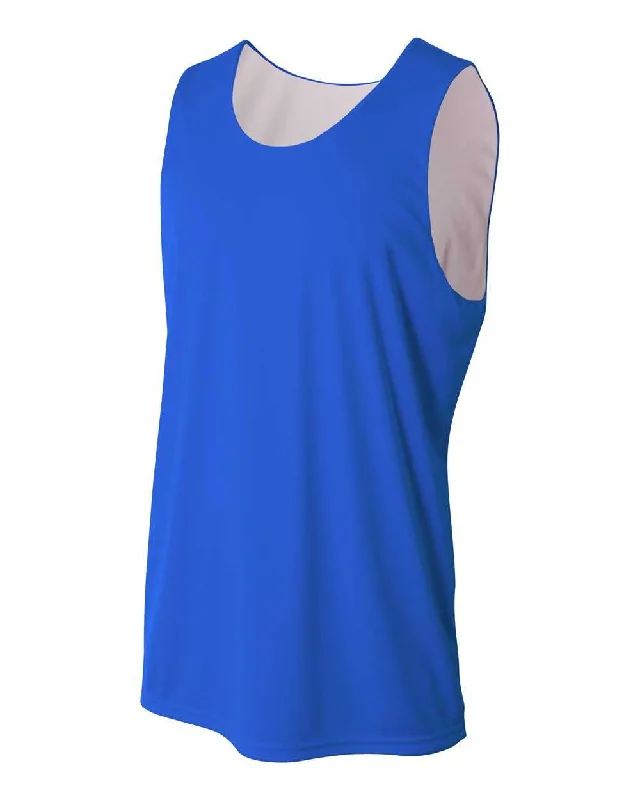 A4 N2375 Reversible Jump Jersey - Royal White