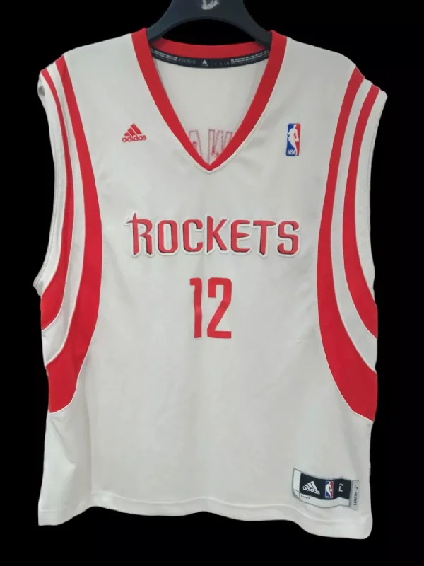 Adidas Houston Rockets NBA Basketball jersey, #12 Howard, white/red, size Large