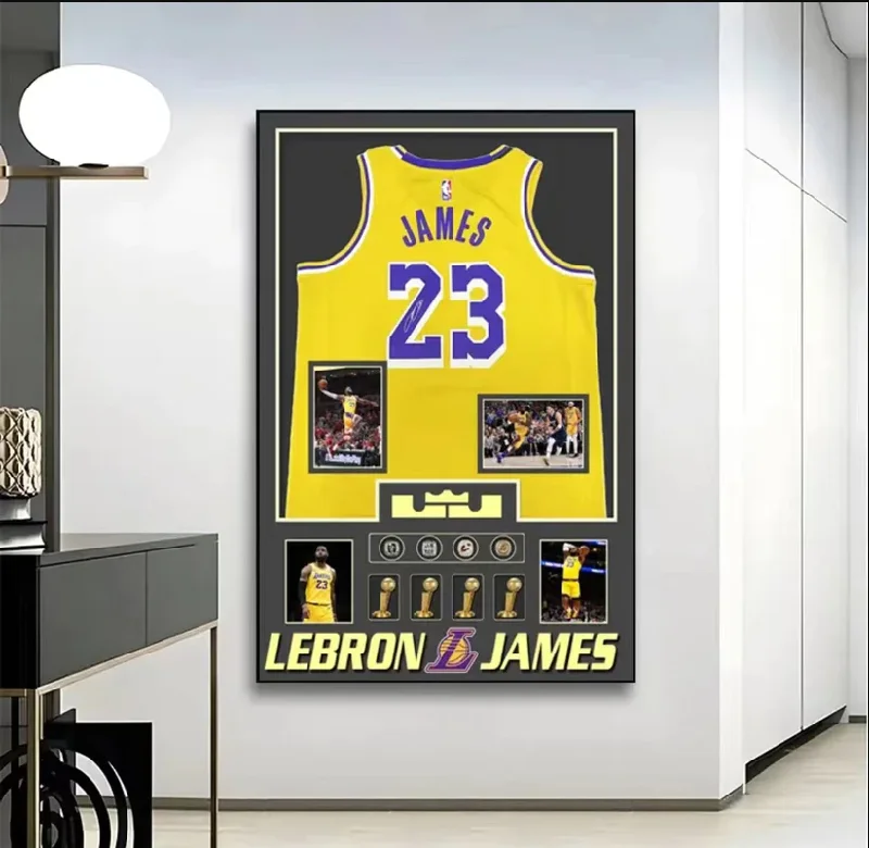 LeBron James's Jersey WallArt (Graphic Jersey）