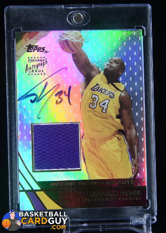 Shaquille O'Neal 2003-04 Topps Jersey Edition #SO AU #/499