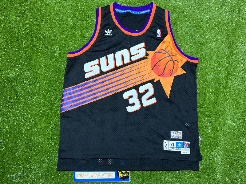 Vintage Adidas Phoenix Suns Jason Kidd Nba Basketball Jersey 7187