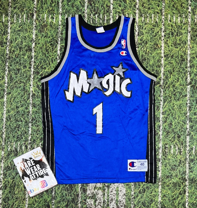 Vintage Penny Hardaway Orlando Magic NBA Basketball Champion Jersey Sz 40