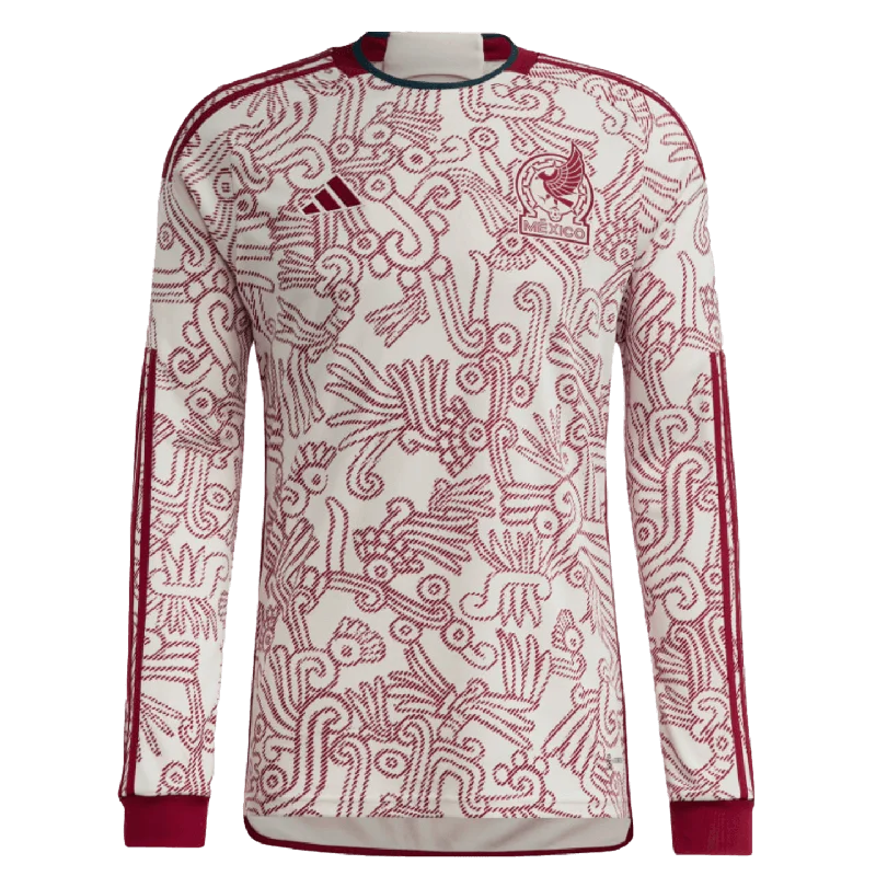 Adidas Men's Mexico 2022 World Cup Away Long Sleeve Jersey