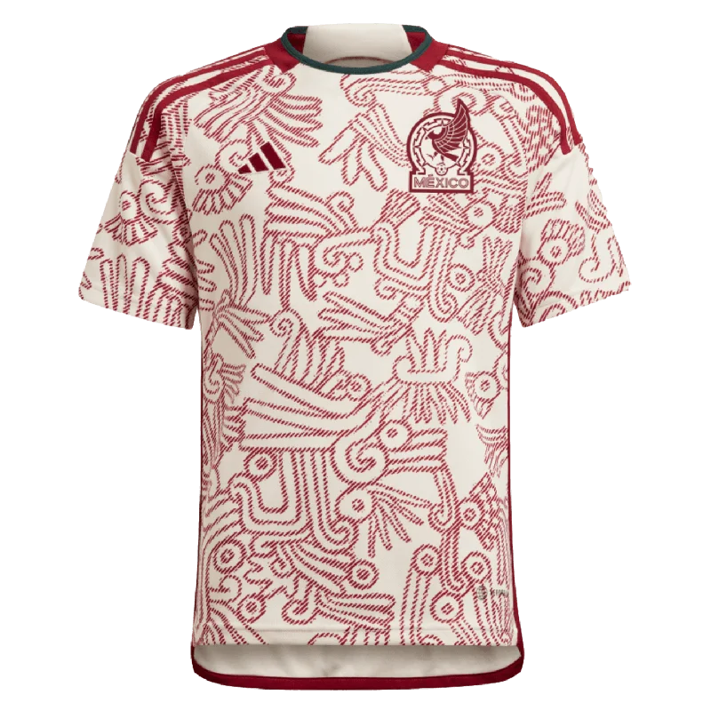 Adidas Mexico 2022 Youth Away Jersey