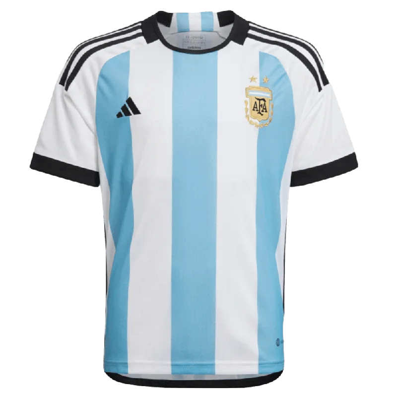 Adidas Argentina 2022 Youth Home Jersey