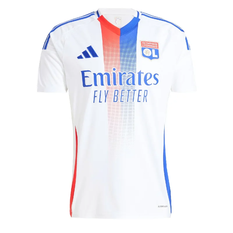 adidas Men's Lyon 2024/25 Home Jersey White/Red