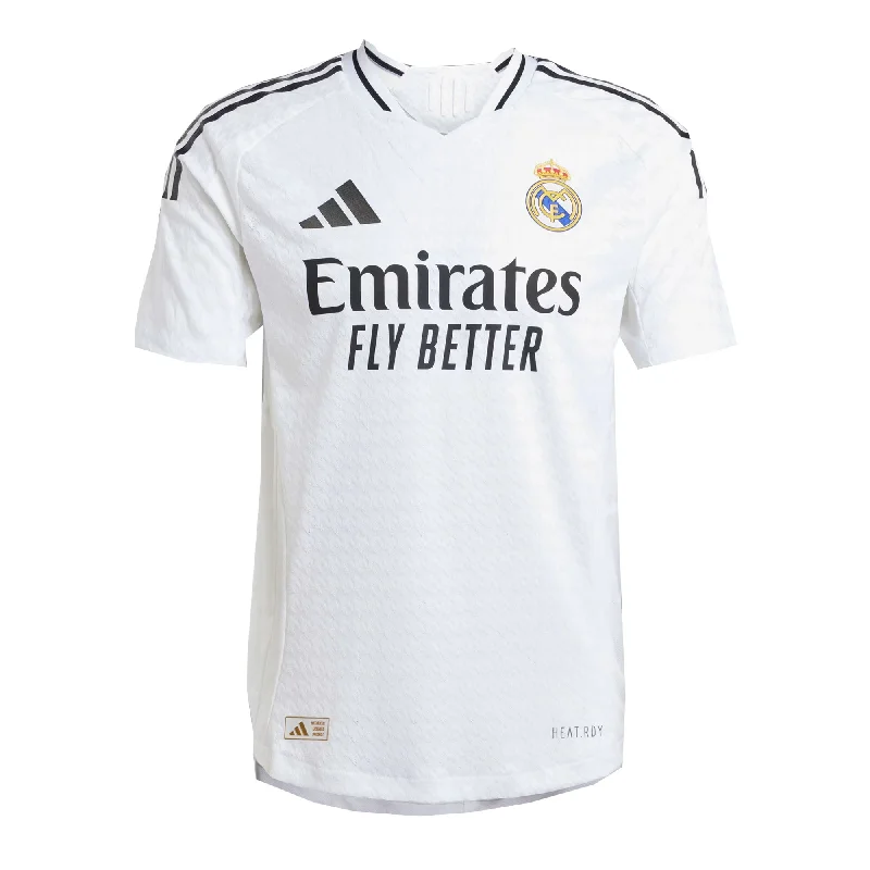 adidas Men's Real Madrid 2024/25 Authentic Home Jersey White/Black