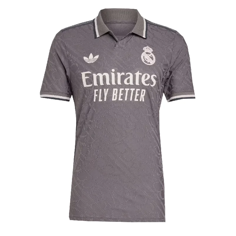 adidas Men's Real Madrid 2024/25 Authentic Third Jersey Charcoal