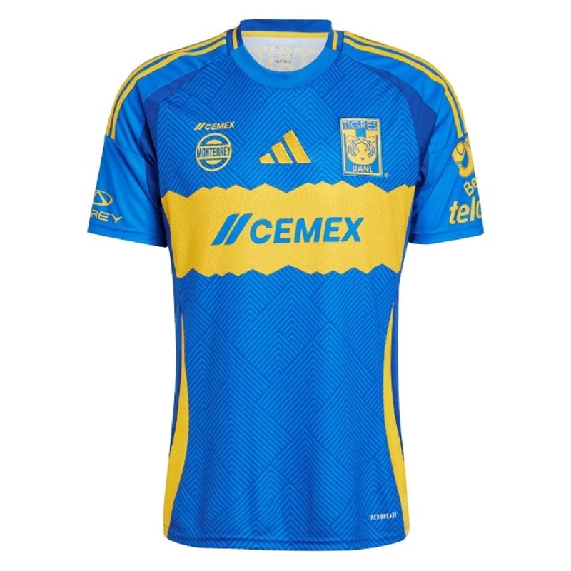 adidas Men's Tigres UANL 2024/25 Away Jersey Blue/Yellow