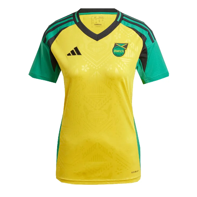 adidas Women's Jamaica 2024/25 Home Jersey Yellow/Green