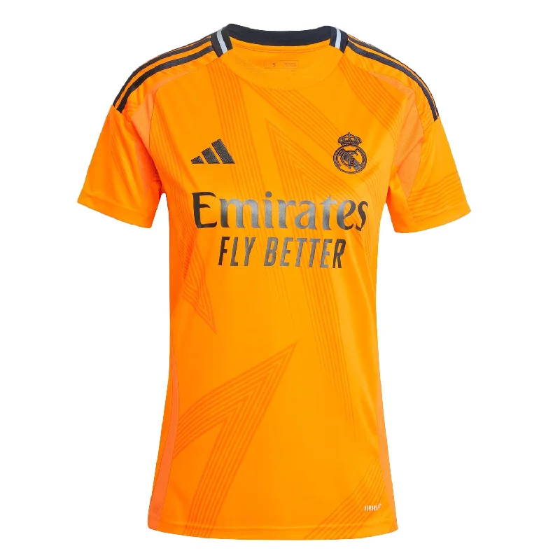 adidas Women's Real Madrid 2024/25 Away Jersey Orange/Black