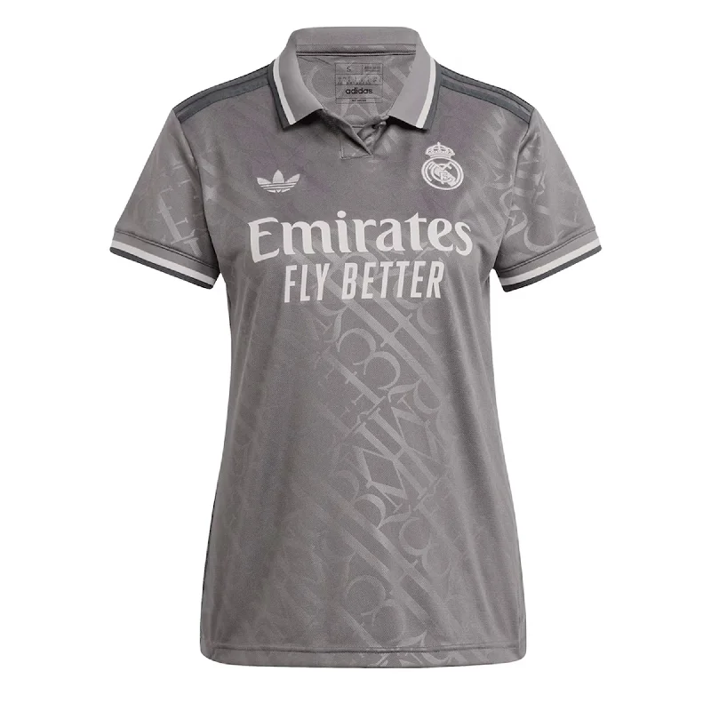 adidas Women's Real Madrid 2024/25 Third Jersey Charcoal