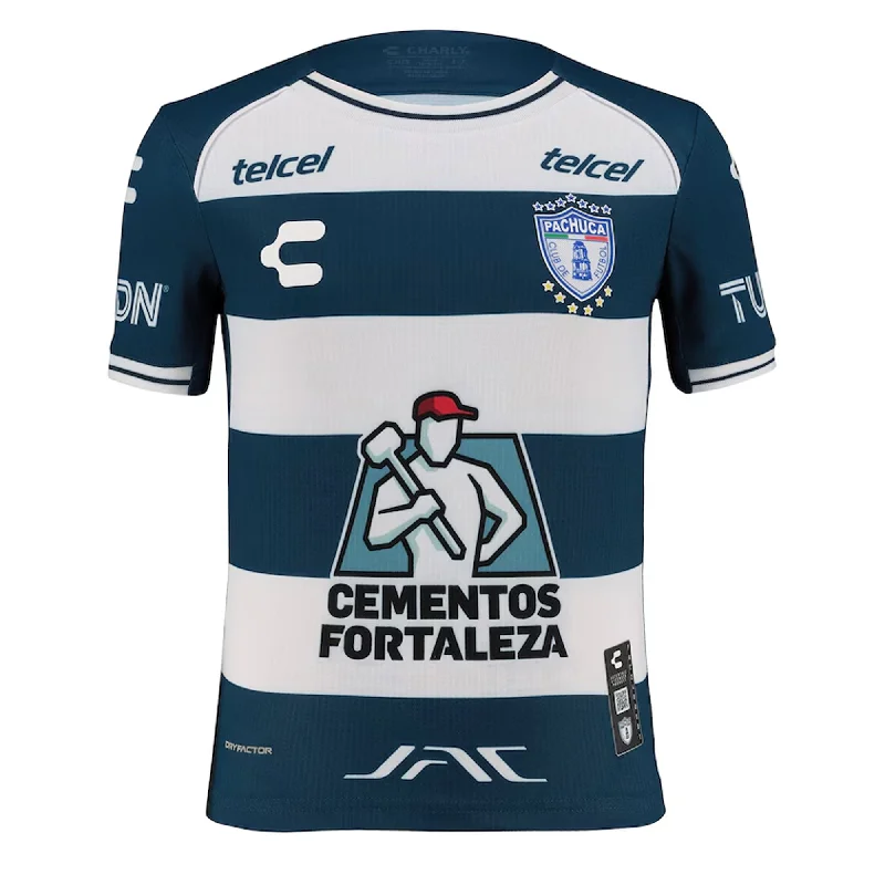 Charly Kids Pachuca 2024/25 Authentic Home Jersey White/Navy