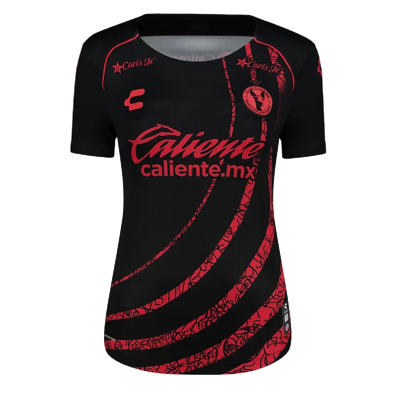 Charly Women's Xolos De Tijuana 2024/25 Authentic Home Jersey Black/Red