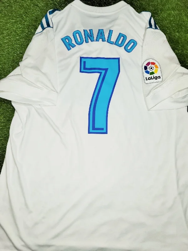 Cristiano Ronaldo Real Madrid 2017 2018 Soccer Jersey Shirt XL SKU# B31109