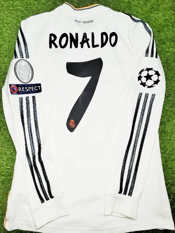 Cristiano Ronaldo Real Madrid UEFA FINAL 2013 2014 Soccer Jersey Shirt M SKU# G81098