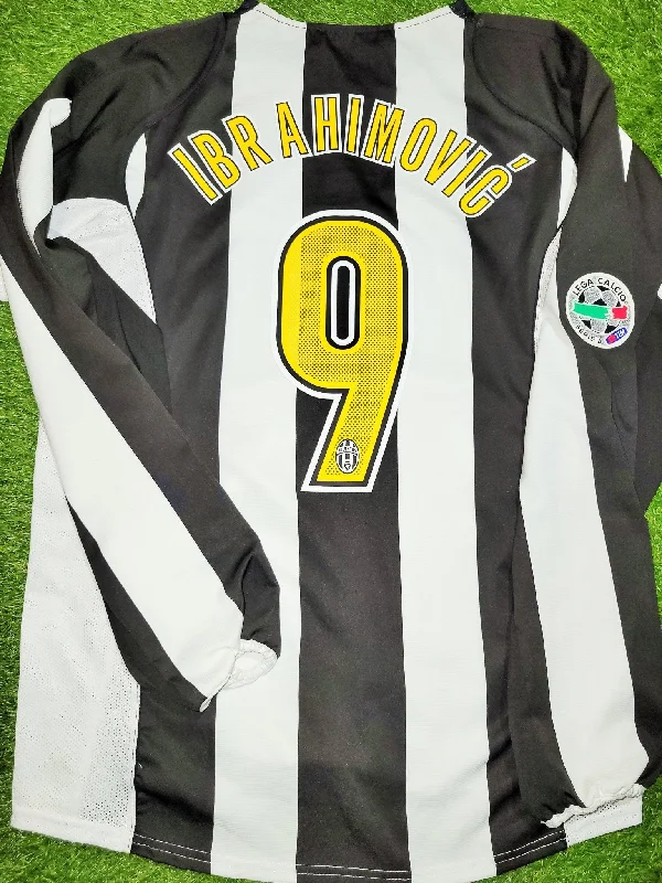 Ibrahimovic Juventus 2004 2005 DEBUT SEASON Home Soccer Jersey Shirt L