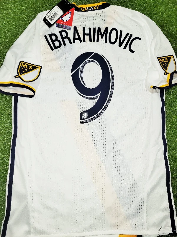 Ibrahimovic Los Angeles LA Galaxy 2016 2017 2018 ADIZERO PLAYER ISSUE Soccer Jersey BNWT M SKU# AB9412