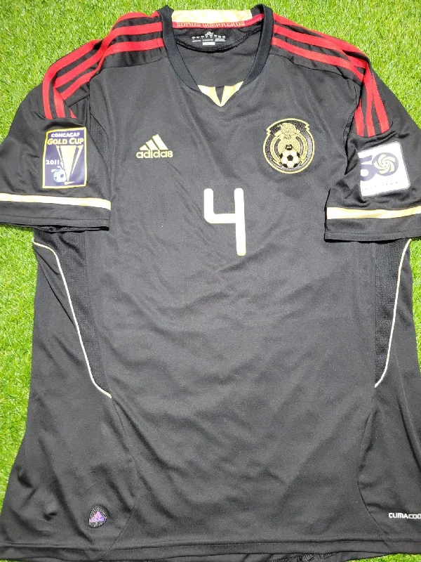 Marquez Mexico 2011 GOLD CUP FINAL Soccer Away Jersey Shirt L SKU# V31526