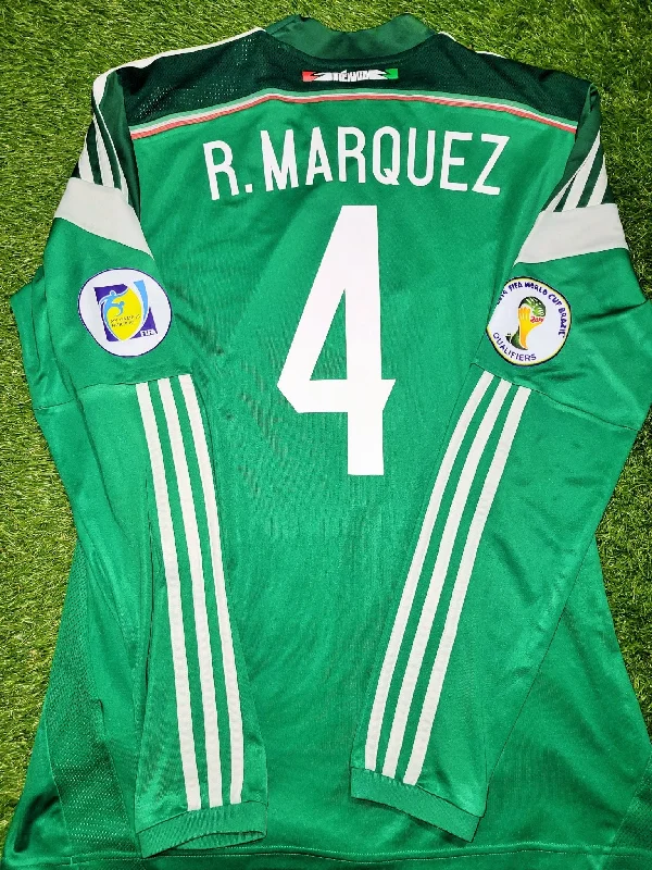 Marquez Mexico 2014 WORLD CUP QUALIFIERS Home Soccer Jersey Shirt M SKU# G86988