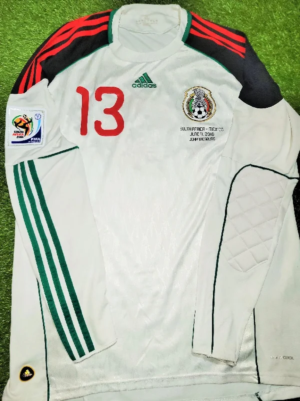 Memo Ochoa Mexico 2010 WORLD CUP GK Soccer Jersey Shirt L SKU# P41385