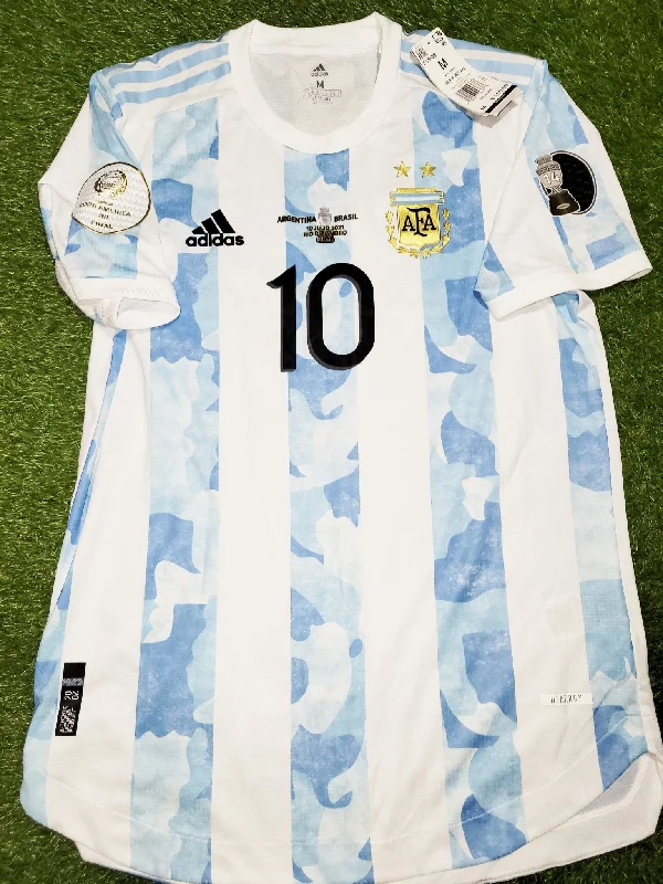 Messi Argentina 2020 2021 2022 COPA AMERICA FINAL PLAYER ISSUE Home Soccer Jersey Shirt BNWT M SKU# FS6568