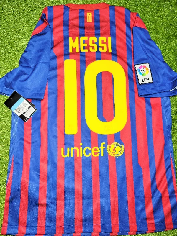 Messi Barcelona 2011 2012 Home Soccer Jersey Shirt BNWT M SKU# 419877-486