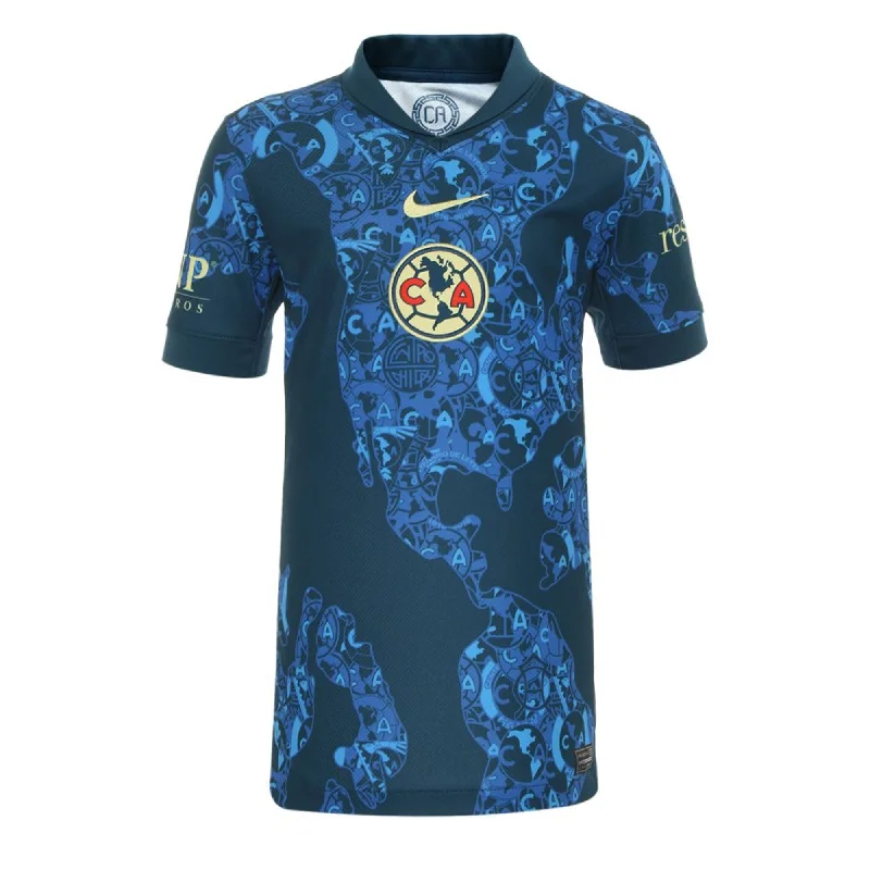 Nike Kids Club America 2024/25 Away Jersey Blue/Lemon Chiffon