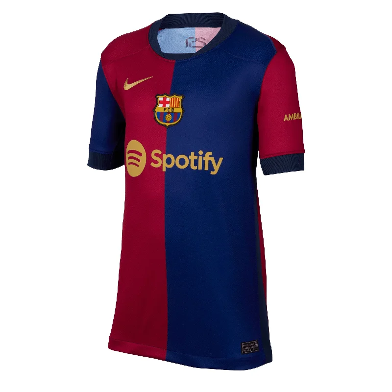 Nike Kids FC Barcelona 2024/25 Home Jersey Royal Blue/Red