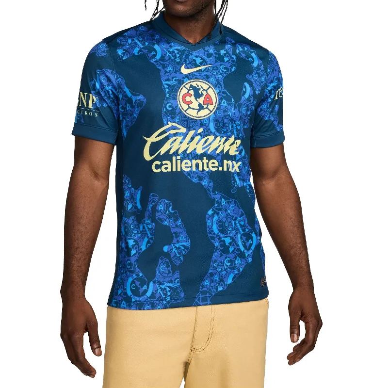 Nike Men's Club America 2024/25 Away Jersey Blue/Lemon Chiffon