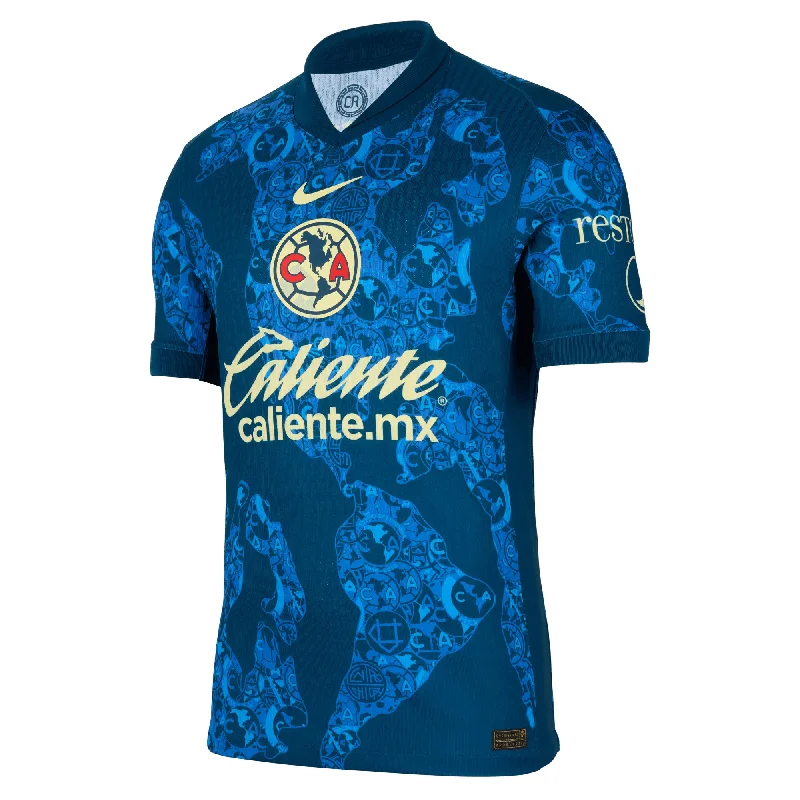 Nike Men's Club America 2024/25 Dri-FIT ADV Away Jersey Blue/Lemon Chiffon