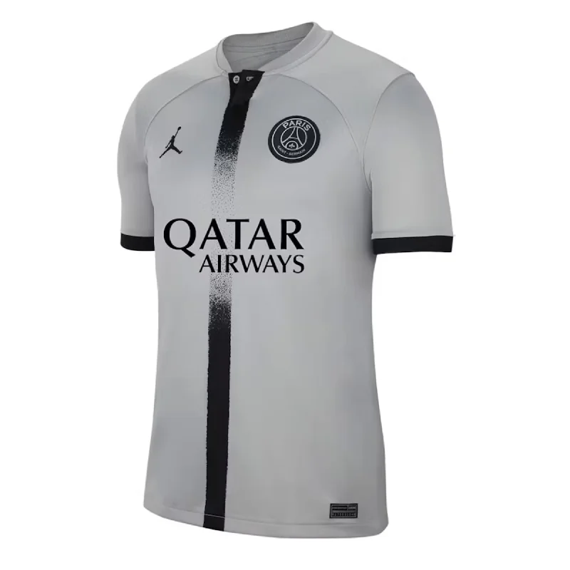 Nike Men's PSG 2022/23 Away Jersey Grey/Black