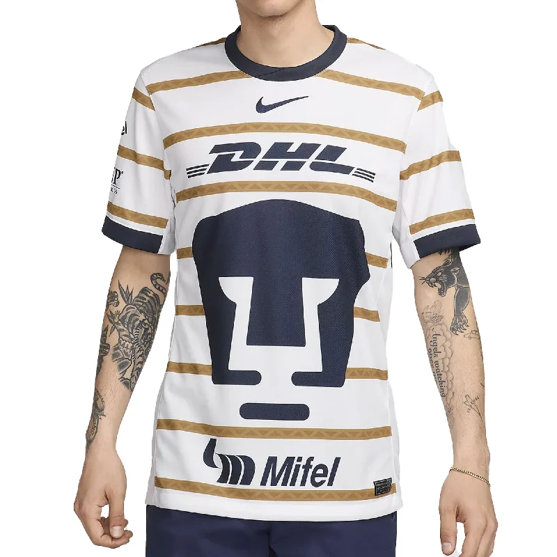 Nike Men's Pumas UNAM 2024/25 Home Jersey White/Gold/Navy