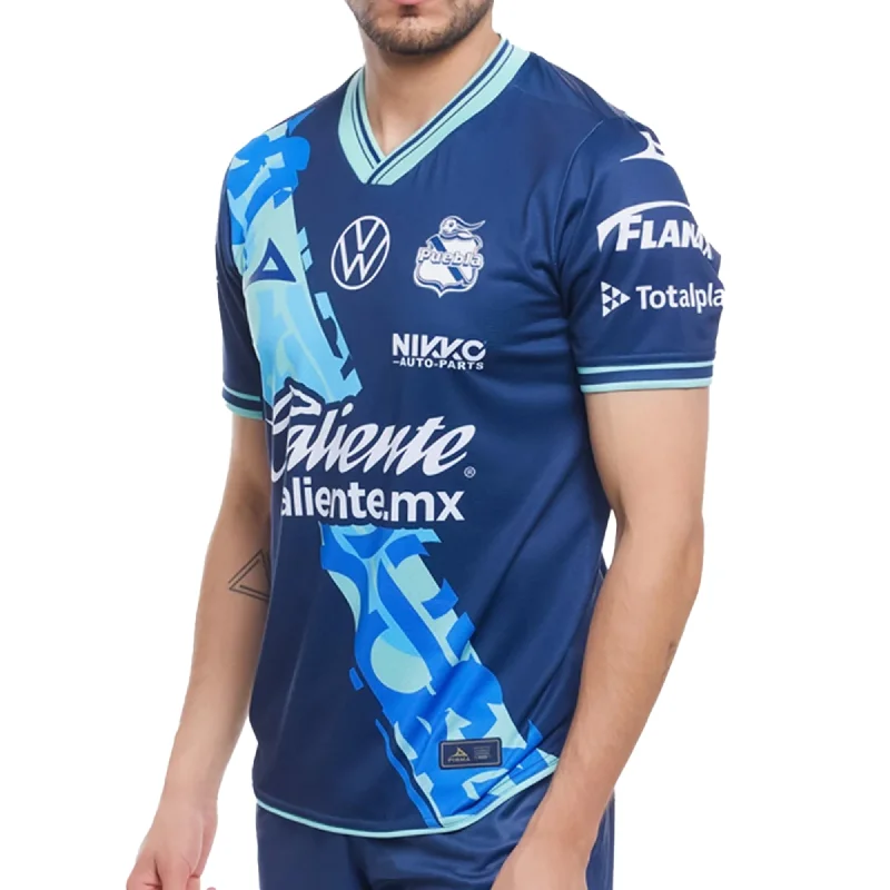 Pirma Men's Puebla 2024/25 Authentic Away Jersey Navy