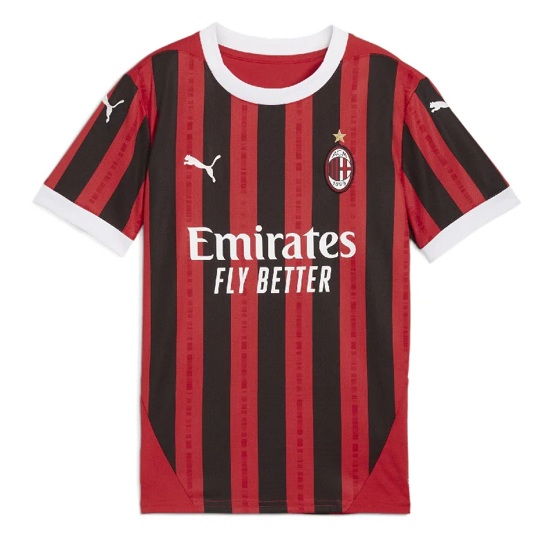 PUMA Kids AC Milan 2024/25 Home Jersey Red/Black