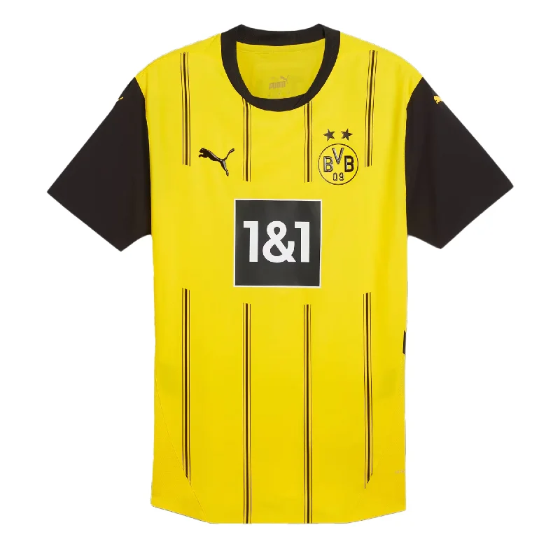 PUMA Men's Borussia Dortmund 2024/25 Authentic Home Jersey Yellow/Black