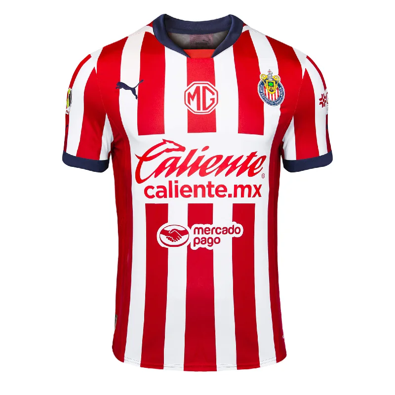 PUMA Men's Chivas De Guadalajara 2024/25 Authentic Home Jersey Red/White