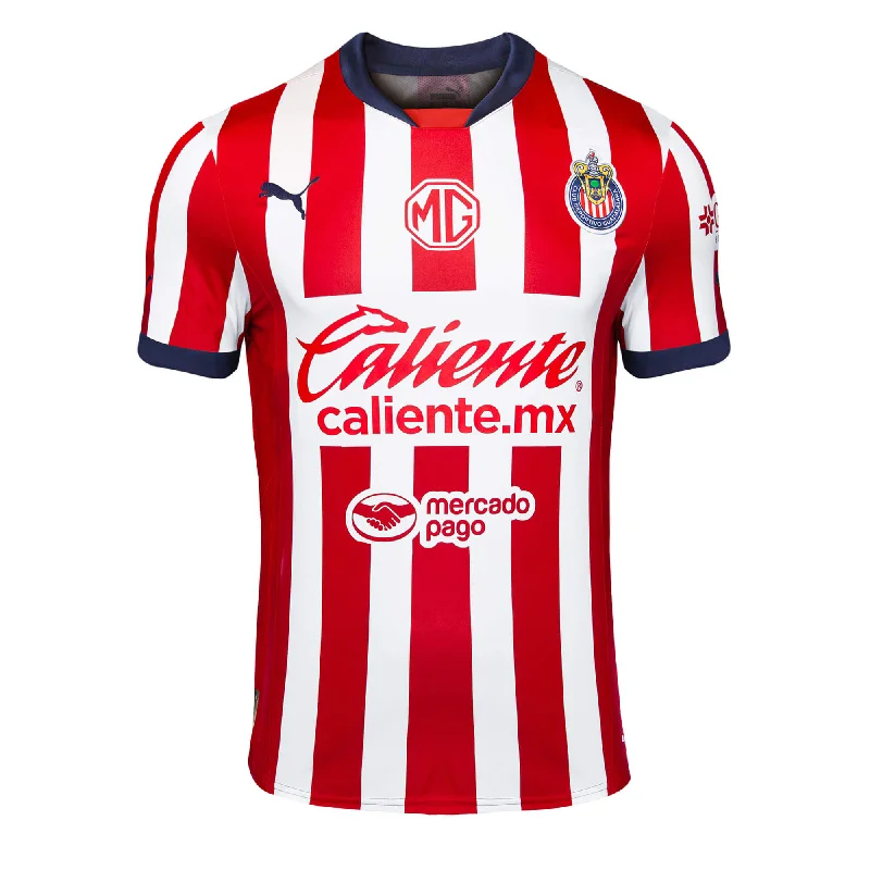 PUMA Men's Chivas De Guadalajara 2024/25 Home Jersey Red/White