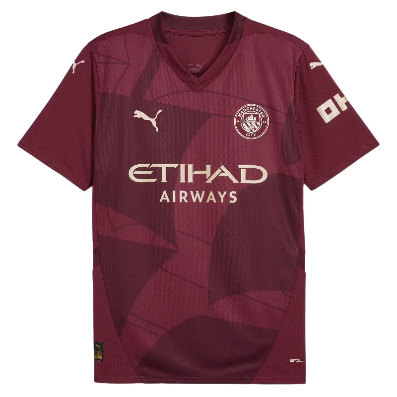 PUMA Men's Manchester City 2024/25 Third Jersey Dark Jasper