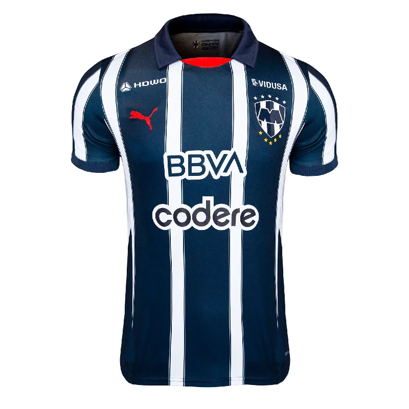 PUMA Men's Monterrey 2024/25 Authentic Home Jersey Navy/White