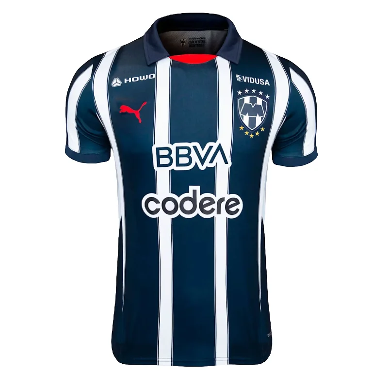 PUMA Men's Monterrey 2024/25 Home Jersey Navy/White