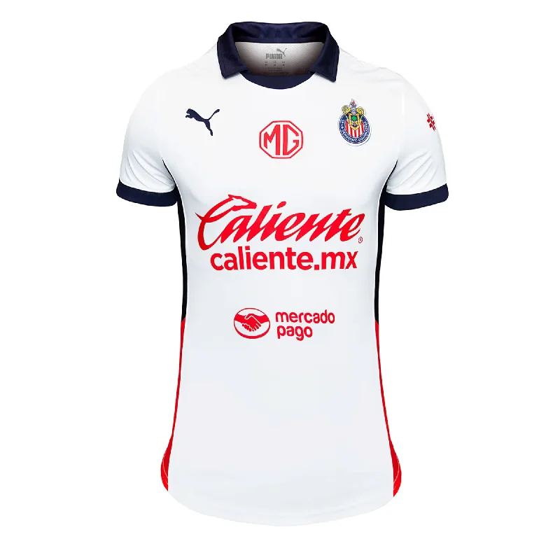 PUMA Women's Chivas De Guadalajara 2024/25 Away Jersey White/Red