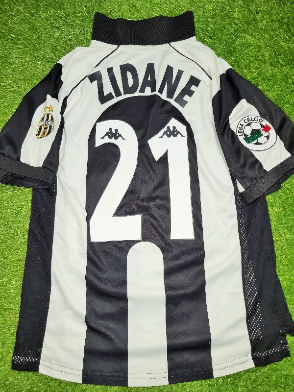 Zidane Juventus 1997 1998 Kappa Home Soccer Jersey Shirt M